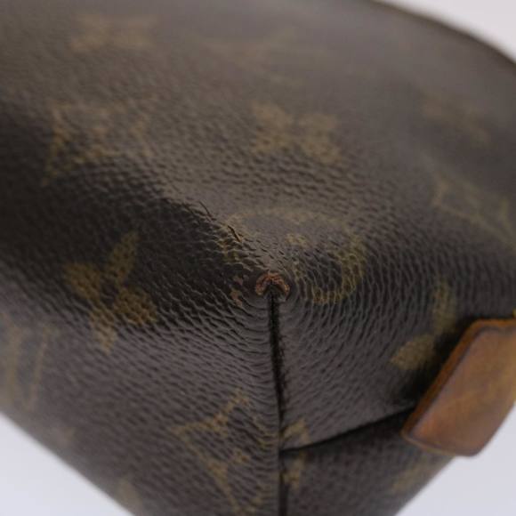 LOUIS VUITTON Monogram Pochette Cosmetic PM Cosmetic Pouch M47515 LV Auth 47861 - Picture 8 of 16